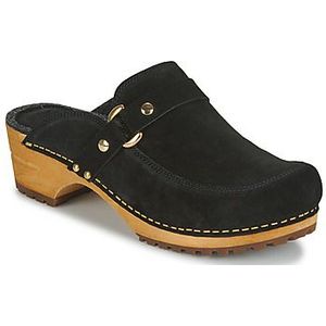 Sanita - LILLEN - Klompen - Zwart