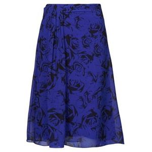 Esprit - DRAPED MIDI - Rok - Blauw