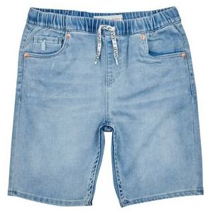 Levi's - LVB SKINNY DOBBY SHORT - Korte Broek - Blauw