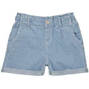 NAME IT KIDS Gestreepte Regular Fit Short NKFBELLA Medium Blue Denim