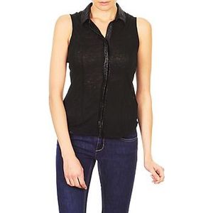 Majestic  ZOE  overhemden  dames Zwart