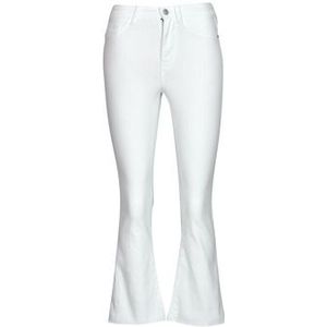 Noisy May  NMSALLIE HW KICK FLARED JEANS VI163BW S*  Flared/Bootcut  dames Wit
