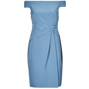 Lauren Ralph Lauren  SARAN SHORT-SHORT SLEEVE-COCKTAIL DRESS  Jurken dames Blauw