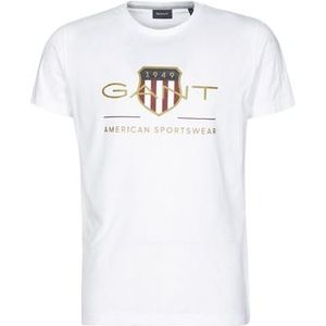 Gant  ARCHIVE SHIELD  Shirts  heren Wit