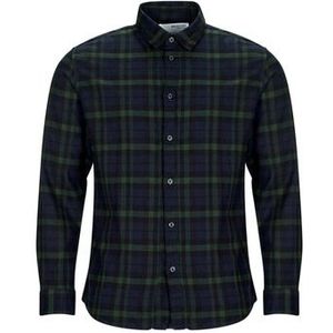 Selected  SLHSLIMOWEN-FLANNEL SHIRT LS NOOS  overhemden  heren Marine