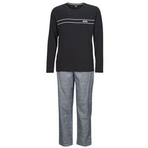 BOSS  Dynamic Long Set  Pyjama's / nachthemden heren Zwart