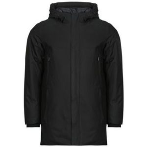 Hugo, Heren, Mantels, Zwart, Maat: XL Leer,