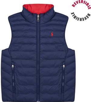 Polo Ralph Lauren - REV TRRA VST-OUTERWEAR-VEST - Donsjas - Marine