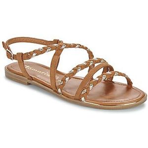 Tamaris  28101-305  sandalen  dames Bruin