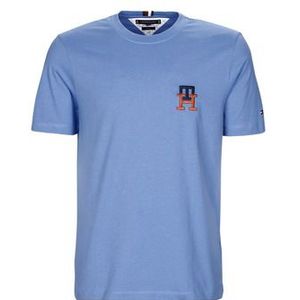 Tommy Hilfiger  ESSENTIAL MONOGRAM TEE  Shirts  heren Blauw
