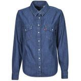 Levis  ICONIC WESTERN  Blouses  dames Blauw