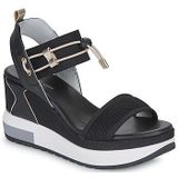 NeroGiardini  E307753D-100  sandalen  dames Zwart