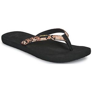 Rip Curl  FREEDOM BLOOM OPEN TOE  slippers  dames Zwart