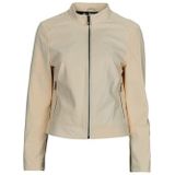 Desigual - LAS VEGAS - Leren Jas - Wit - Dames
