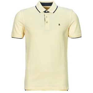 Jack &amp; Jones  JJEPAULOS POLO SS  Shirts  heren Geel