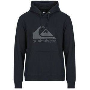 Quiksilver - Comp Logo Hoodie - Hoodie - Zwart - Katoen/Polyester