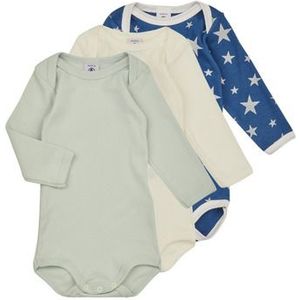 Petit Bateau  BODY US ML VINTSTAR PACK X3  Pyjama's / nachthemden kind Multicolour