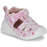 Biomecanics Sandalen met roze opdruk, Roze, 20 EU