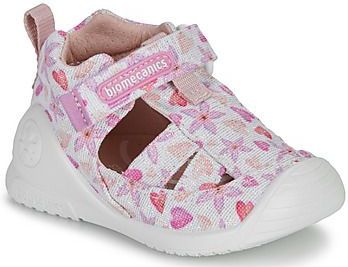 Biomecanics Sandalen met roze opdruk, Roze, 20 EU