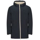 Schott - BLUSTER - Lange Windjack - Marineblauw - Polyester Materiaal