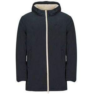 Schott - BLUSTER - Lange Windjack - Marineblauw - Polyester Materiaal