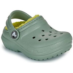 Crocs - Toddler Classic Lined - Klompen - Moss - Kinder