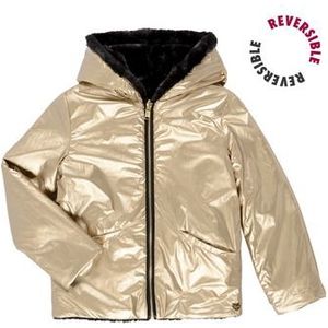 Guess  LS REVERSIBLE FAUX FUR JACKET  Jassen  kind Goud