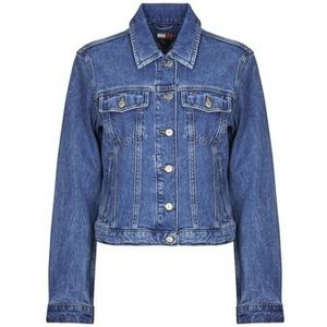 Tommy Jeans Klassieke truckerjas voor dames, spijkerjack met borstzakken, Denim (Denim Medium), XXS