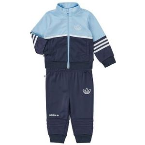adidas  TRACKSUIT  Setjes kind Blauw