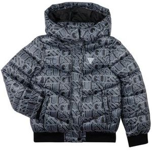 Guess  PADDED HOODED LS  Jurken kind Zwart