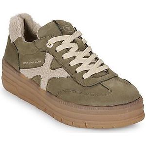 Tom Tailor Gevoerde sportschoenen met plateauzool