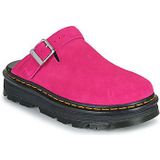 Dr. Martens - Zebzag - Slingback Mules - Roze - Casual Suède
