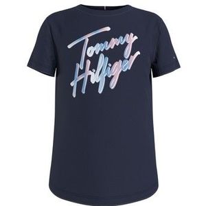 Tommy Hilfiger  KG0KG05870-C87  Shirts  kind Blauw