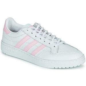 adidas  TEAM COURT W  Sneakers  dames Wit