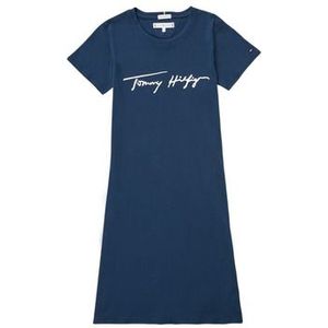 Tommy Hilfiger  POLINE  Jurken kind Blauw