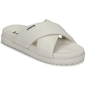 Levis  LYDIA  Teenslippers  dames Wit