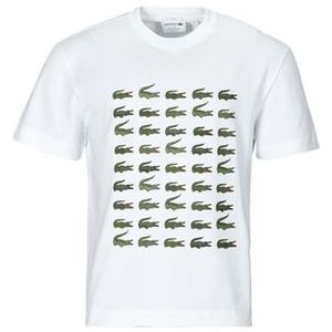 Lacoste  TH1311-001  Shirts  heren Wit