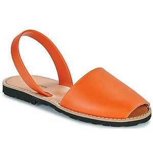 Minorquines  AVARCA  sandalen  dames Oranje