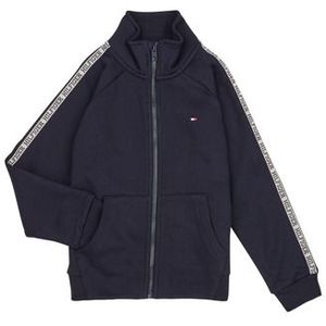 Tommy Hilfiger  MONOTYPE TAPE ZIPTROUGH  Truien  kind Marine