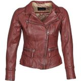 Oakwood - CAMERA - Leren Jas - Rood - Dames