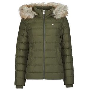 TOMMY JEANS - TJW BASIC HOODED DOWN JACKET - Gewatteerde Jas - Fatigue Green