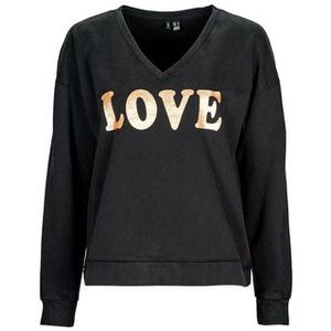 Vero Moda  VMCAROLA L/S SWEAT JRS BTQ  Truien  dames Zwart