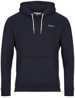 Hoodie - Geborsteld Katoen/Polyester Mix - Klein Scriptlogo - Duurzaam Katoen