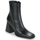 Alohas - South - Enkellaarsjes - Zwart - Leer