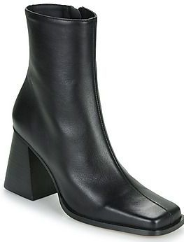 Alohas - South - Enkellaarsjes - Zwart - Leer