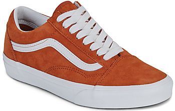 VANS Sneakers laag 'Old Skool'  donkeroranje / wit