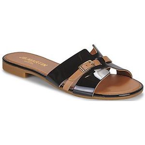 JB Martin  AILEEN  slippers  dames Zwart