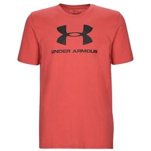 Under Armour  SPORTSTYLE LOGO SS  Shirts  heren Rood