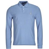 Polo Ralph Lauren, Heren, Tops, Blauw, Maat: M Katoen,