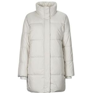 Esprit - Long Cosy Puffer Coat - Donsjas - Beige